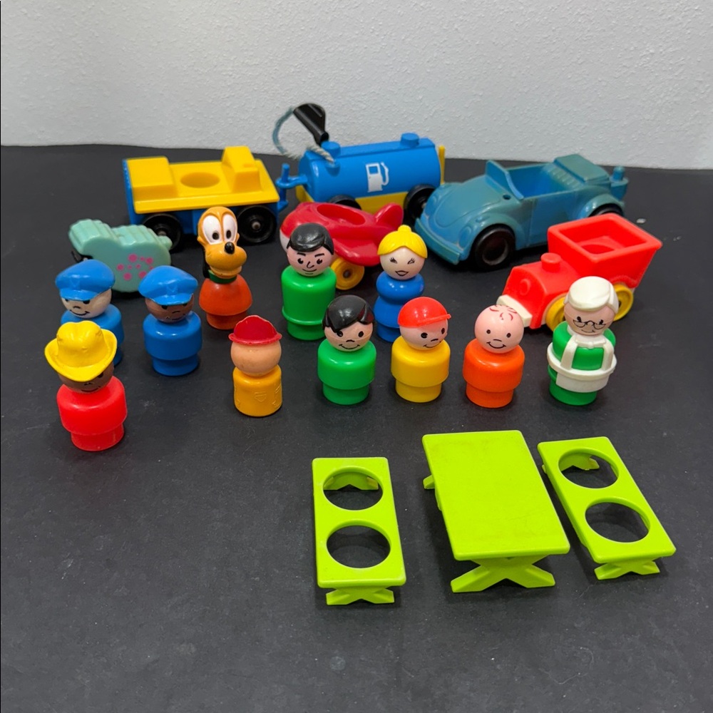 Fisher Price Little People Jet Fuel Gas Truck, people, cars, vehicles, and more